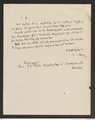 k.k. naturhistorisches Hofmuseum, Intendanzakten 1885-1896 (Hauer), Aktenzahl Z.635/1891, Seite 2